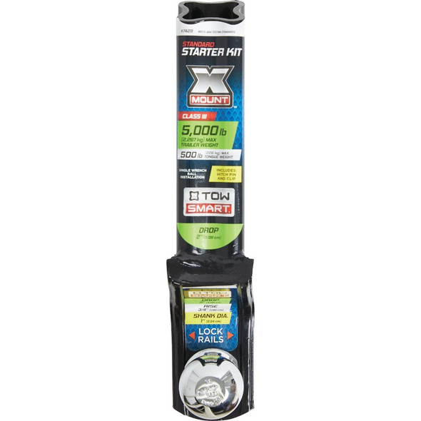 TowSmart X-Mount Class III Starter Kit with 2 In. Drop, 5000 Lb. Capacity 7429 590357