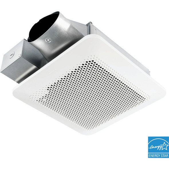 Panasonic Whisper Thin 80/100 CFM 0.5/0.9 Sones 120V Auto Bath Exhaust Fan