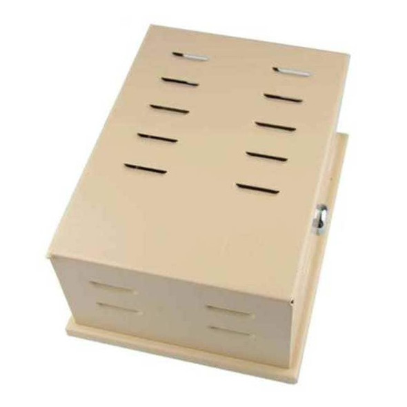 Manufacturer Varies Tstat Guard,Steel,8 7/16x6 1/4x3 11/16in 13J042