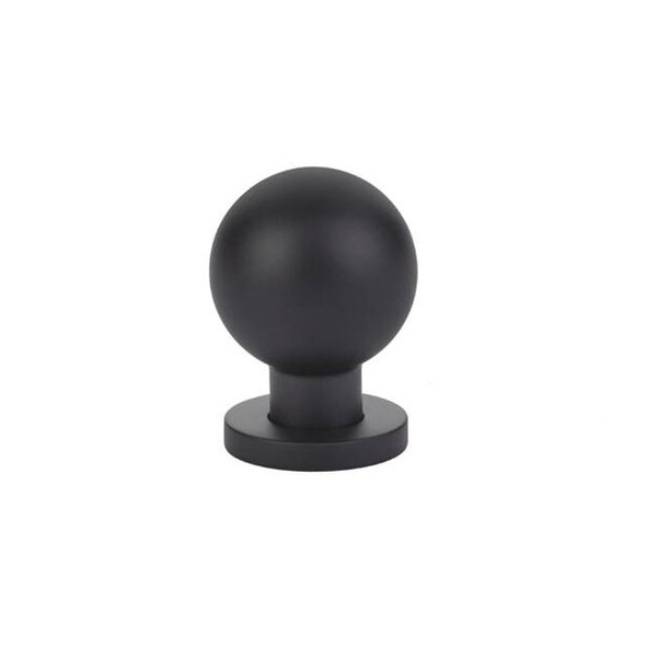 Emtek Flat Black Knobs 86152US19 86152US19