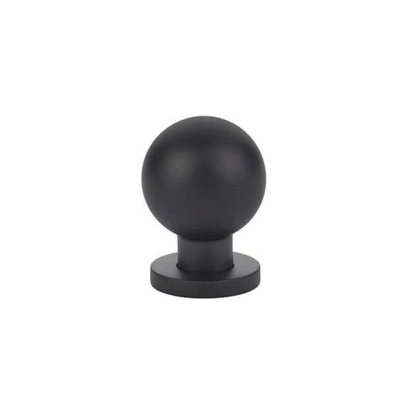 Emtek Flat Black Knobs 86152US19 86152US19