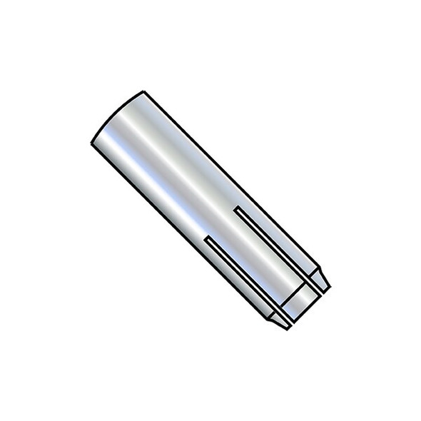 Short Drop-In Anchor, 3/8" Dia, 16" L, Steel Zinc Plated, 50 PK