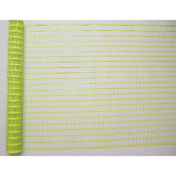 Manufacturer Varies Safety Fence, 4 ft. H, 100 ft. L, Y/G 33L959