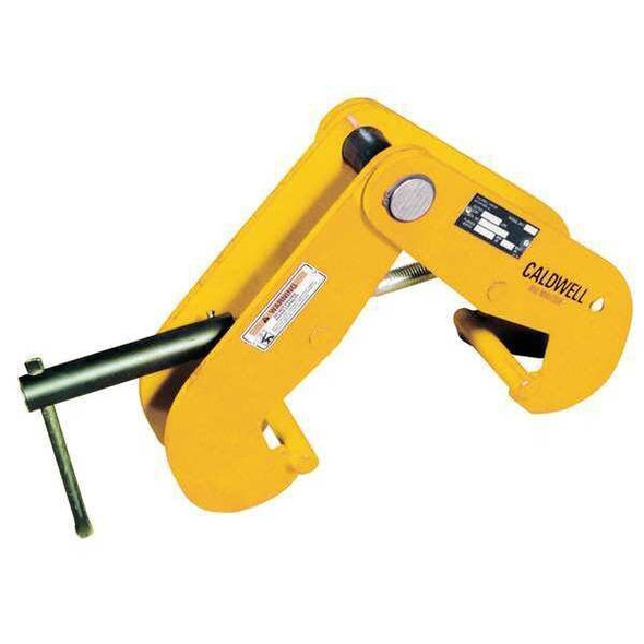 Caldwell Beam Flange Clamp,Steel,4,400 lb BFC-2 Caldwell Beam Flange Clamp,Steel,4,400 lb BFC-2