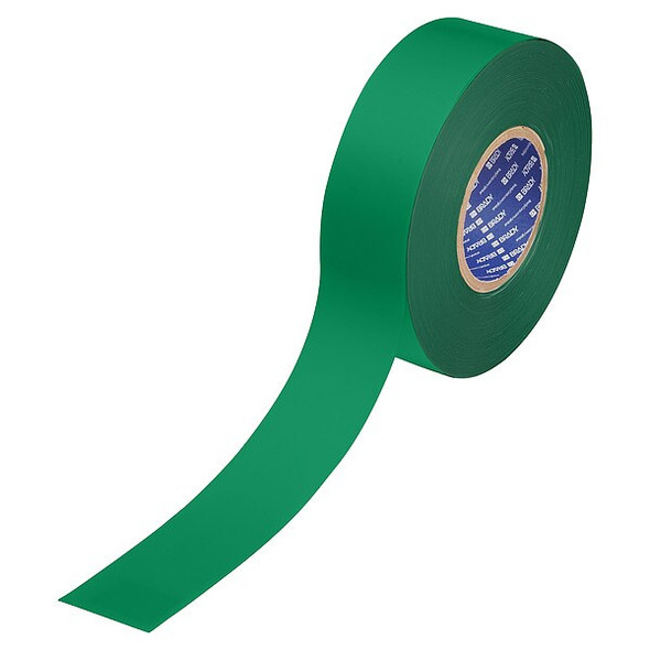 Brady Floor Marking Tape,Green,2"W,100ft 177022 Brady Floor Marking Tape,Green,2"W,100ft 177022