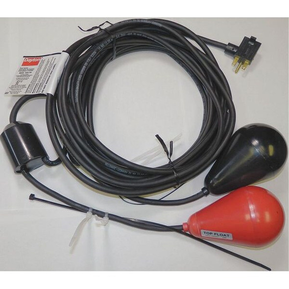 Dayton NO Mechanical Float Switch 230VAC 15 psi 10A176