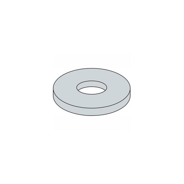 Fender Washer - 1/4"" x 1"" x 0.05"" - 304 Stainless Steel Pack of 100
