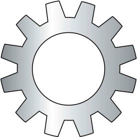 External Tooth Lock Washer - 5/16"" - Steel - Zinc CR+3 - Pkg of 500 - BBI 23908