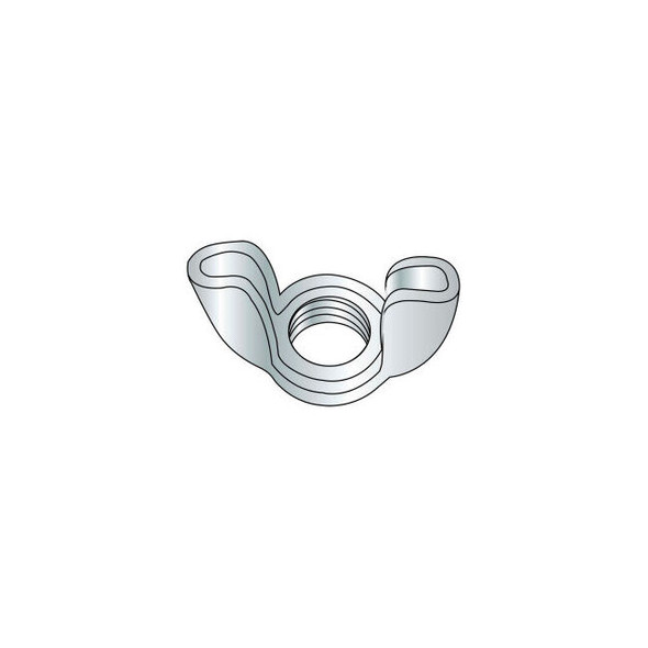 Wing Nut - Stamped - #10-24 - Type D - Style 1 - Low Carbon Steel - Zinc CR+3 -