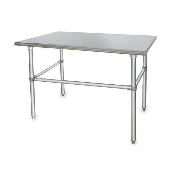 Manufacturer Varies Fixed Work Table,SS,48" W,30" D 2KRE1