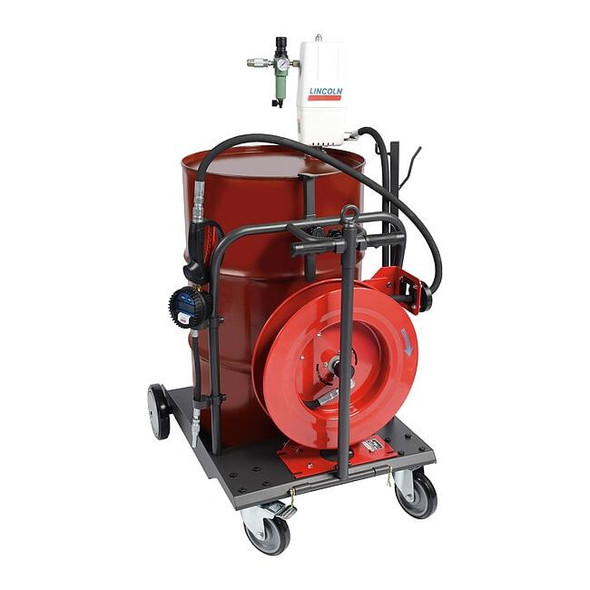Lincoln Industrial Air Drum Pump, 600 psi, 3:1 279092