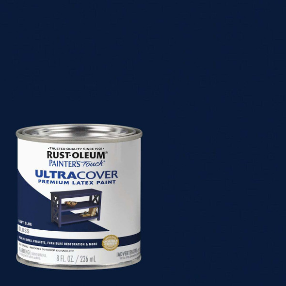Painter's Touch Nvy Blu Latex Paint 1922730
