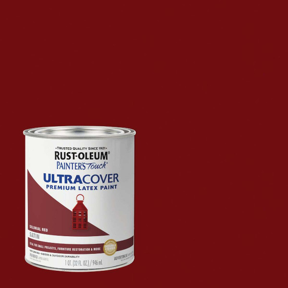 Painter's Touch Qt Sat Colo Red Paint 267333
