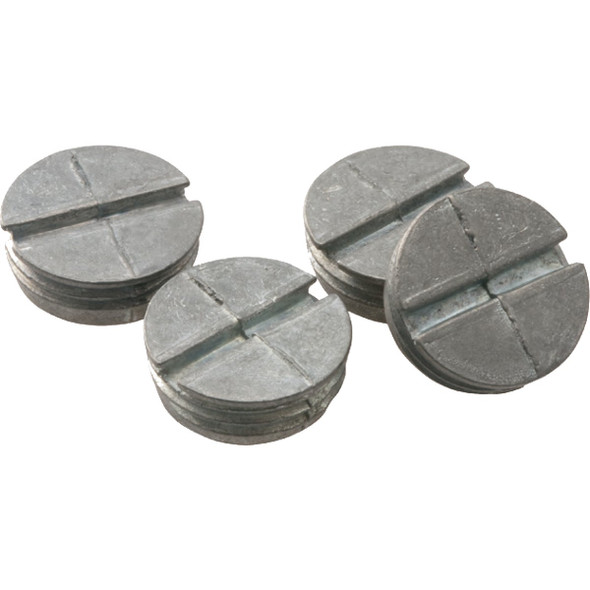 Southwire 1/2 In. Weatherproof Gray Closure Plug (4-Pack) WP50-4-UPC