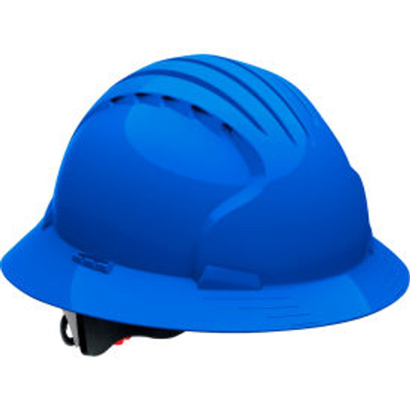 Evolution Deluxe 6161 Full Brim Hard Hat HDPE Shell 6-Pt Polyester Suspension Ra Evolution Deluxe 6161 Full Brim Hard Hat HDPE Shell 6-Pt Polyester Suspension Ra