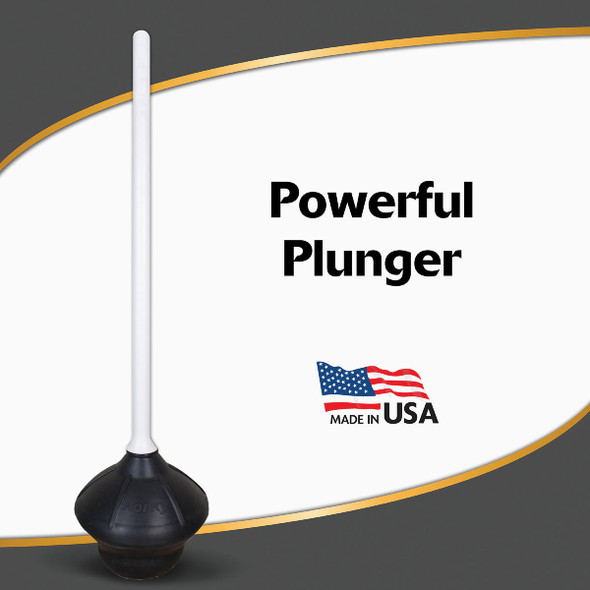 Korky 6 In. Universal Toilet Plunger