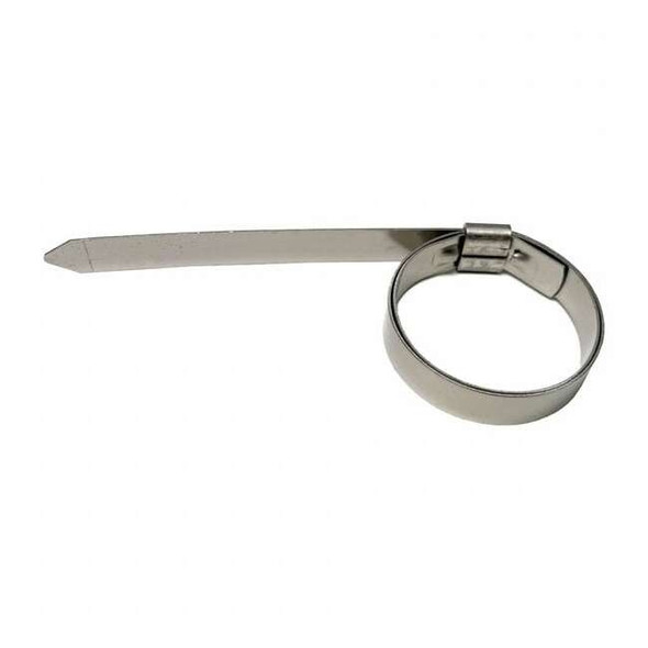 Band-It Preformed Clamp,Lip-Lock,Steel JS3139