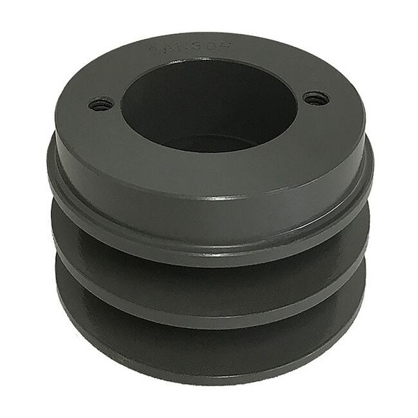 Manufacturer Varies V-Belt Pulley,3.05 in Out dia.,Cast Iron 2AK30X1