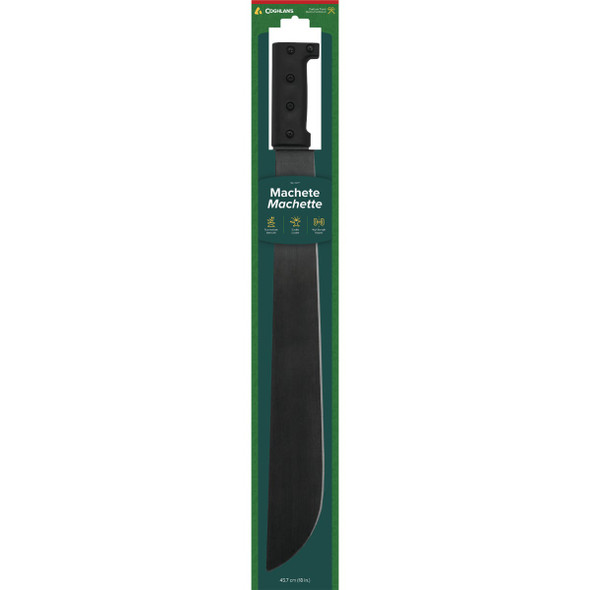 Coghlans 18 In. High Carbon Steel Blade Machete 0077