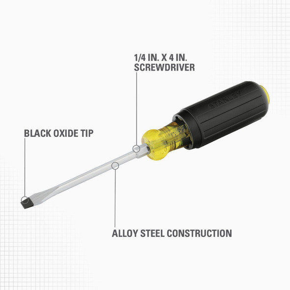Stanley #2 x 1-1-2 In. Vinyl Grip Phillips Screwdriver 65-905 356913
