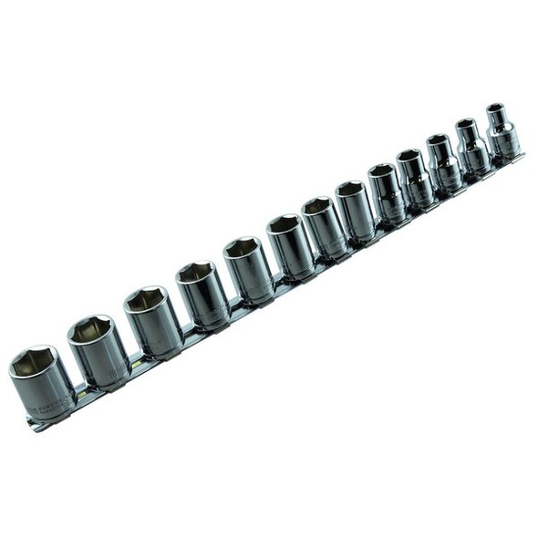 K-Tool International Mtrc Chrome Socket Set,13 pcs. KTI-27101