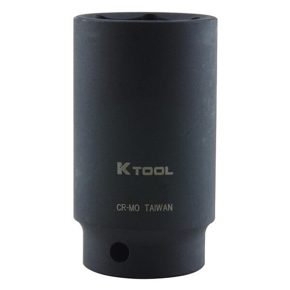 K-Tool International Impct Sockt,Deep,6 pt.,1/2" Drive,1-3/8" KTI-33244