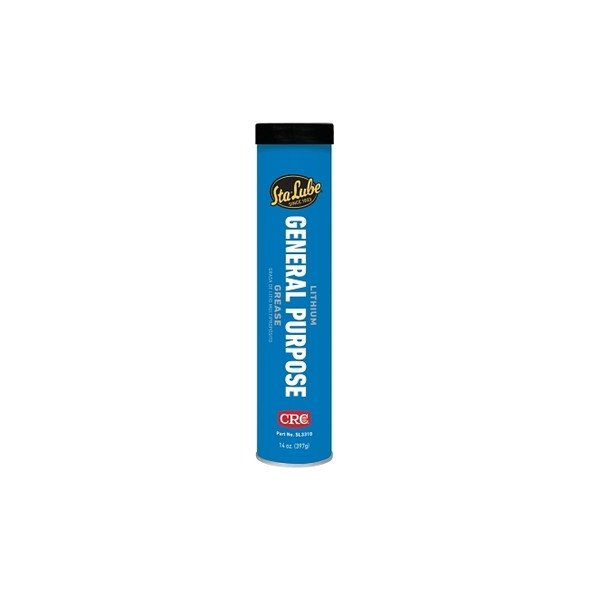Lithium General Purpose Grease, 14 oz, Cartridge Pack of 10