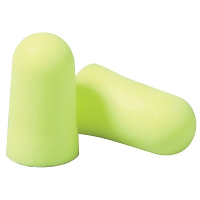 E-A-Rsoft™ Yellow Neons™ Foam Earplug, Polyurethane, Large, Uncorded Pack of 200