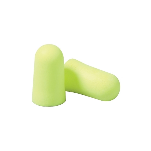 E-A-Rsoft™ Yellow Neons™ Foam Earplug, Polyurethane, Large, Uncorded Pack of 200