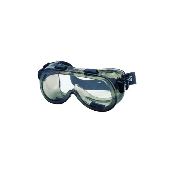 Verdict Goggles, Clear/Gray, Scratch Resistant, Elastic Strap Pack of 12