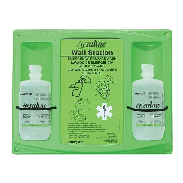 Honeywell Eyewash Station,Polyethylene,16 oz,PK4 32-000465-0000