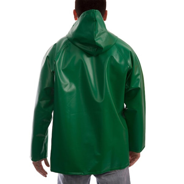 Tingley Safetyflex Flame Resistant Rain Jacket, Green, 3XL J41108.3X.03