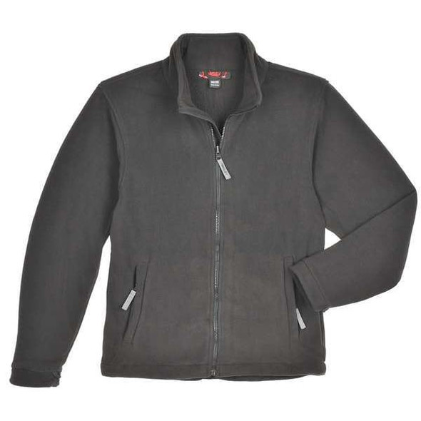 Tingley Men's Jacket, Polyester/Nylon, Zipper, Black, L J72003