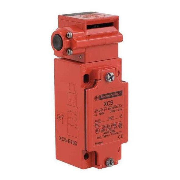 2NC/1NO Safety Interlock Switch Nema 4, 4X, 12 IP 67