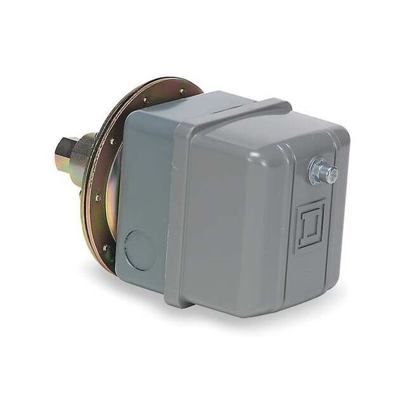 Vacuum Switch, Standard, DPST, 0 to 25 in Hg Range