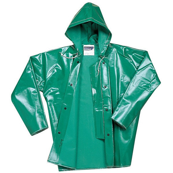 Tingley Flame Resistant Rain Overall,Green,3XL O41008