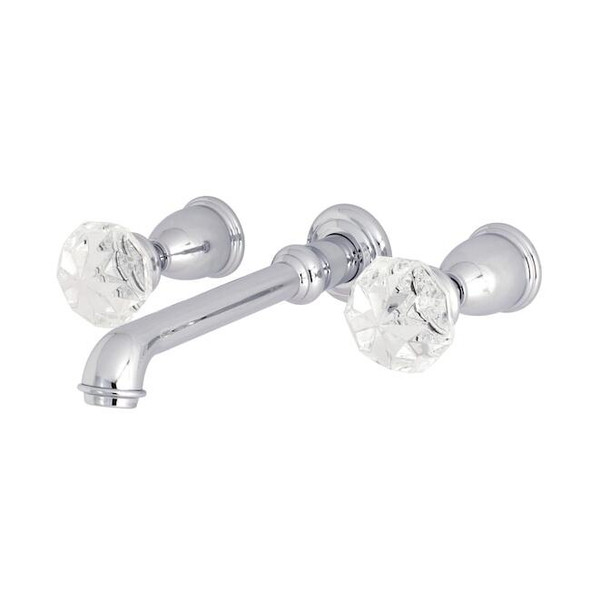 Kingston Brass Roman Tub Faucet, Polished Chrome, Wall Mount KS7021KWL