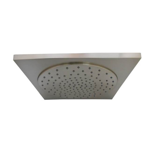 Kingston Brass Shower Head, Brushed Nickel, Wall Mount KX8228