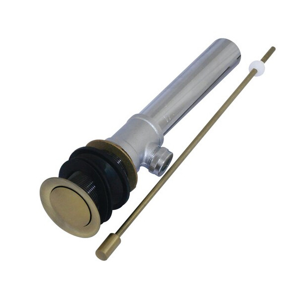 Kingston Brass Brass, Bathroom Sink Drain, Pop-Up Drain without Overflow KS8103