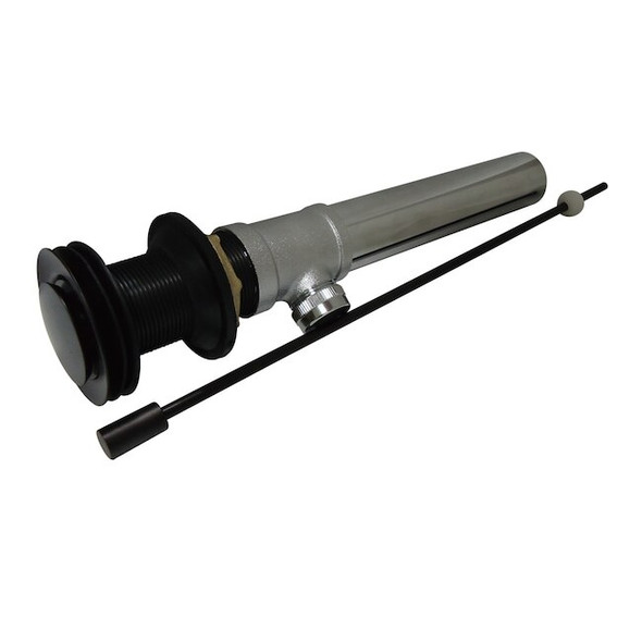 Kingston Brass Brass, Bathroom Sink Drain, Pop-Up Drain without Overflow KS8105