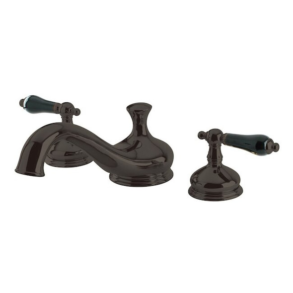 Kingston Brass Roman Tub Faucet, Oil Rubbed Bronze, Deck Mount KS3335PKL