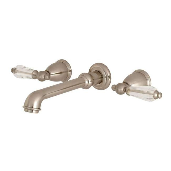 Kingston Brass Roman Tub Faucet, Brushed Nickel, Wall Mount KS7028WLL