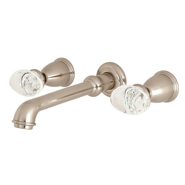 Kingston Brass Roman Tub Faucet, Brushed Nickel, Wall Mount KS7028WVL
