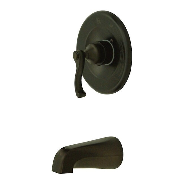 Tub and Shower Faucet, Standard, 2, Wall Mount, Oil Rubbed Bronze