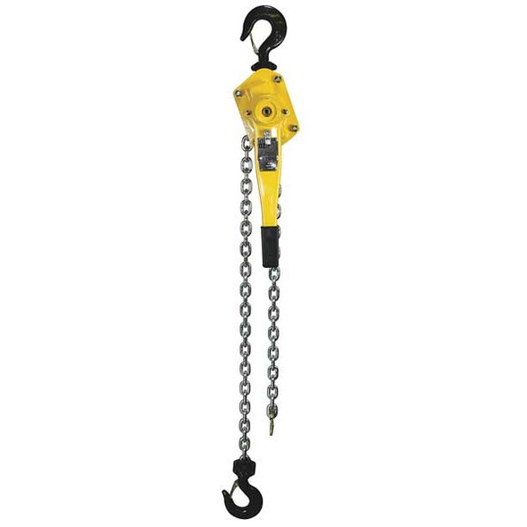 Lever Chain Hoist, 6,000 lb, 10 ft, Hook Mounted - No Trolley