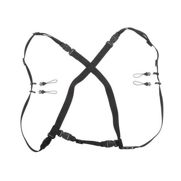 Op/Tech Usa Barcode Lanyard Double Lanyard,Black,S/M 99013930