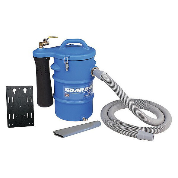 Guardair Drum Vacuum, 5 1/2 gal, Cartridge Filter, 73 cfm MV2000