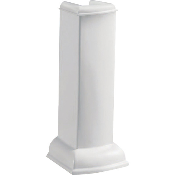 Compass Manufacturing Hillview White Vitreous China Pedestal Sink Base 572-7887