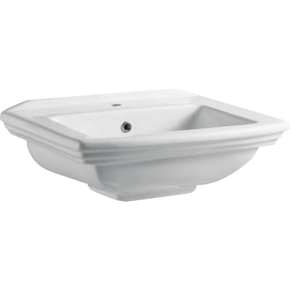 Compass Manufacturing Hillview White Vitreous China Pedestal Sink Bowl 572-7886
