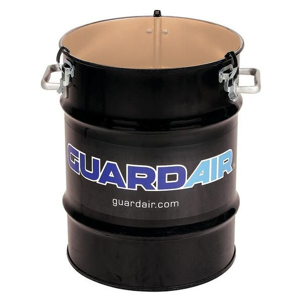 Guardair Vacuum Drum,Closed Head,Screw On Lid N100